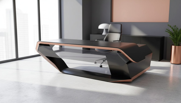 Bureau de luxe de designer de bureau de bureau de mobilier de travail de table de travail