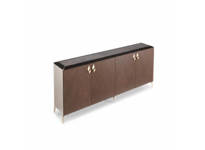 Buffet Armoire Moderne Buffet Mobilier de bureau Bois Métal Mobilier de luxe