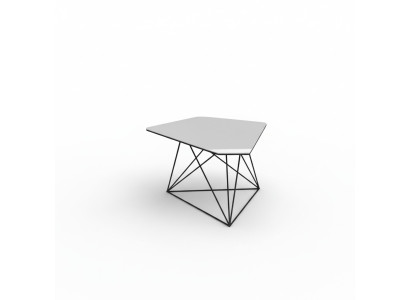 Table basse moderne Tables d'appoint Mobilier de bureau Blanc design nouveau