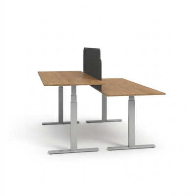 Bureaux de travail mobiles modernes pour bureau meubles en bois blancs neufs