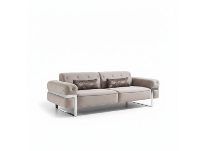 Salon Design Canapé 3 Places Tissu Trois Places Canapé Canapés beige