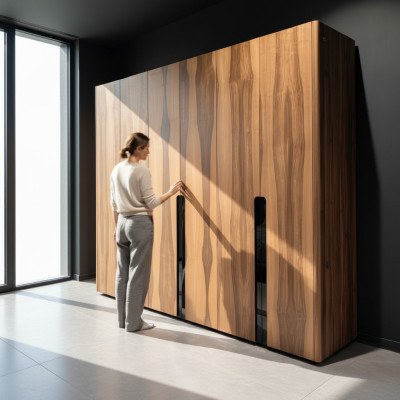 Six Armoire à portes Armoire Meubles en bois Chambre xxl Bois
