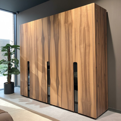 Six Armoire à portes Armoire Meubles en bois Chambre xxl Bois