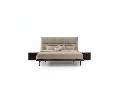 Chambre Table de chevet Design Meubles Tables de chevet Bois brun Couleur