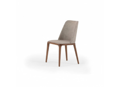 Chaise de salle à manger de luxe Conception de chaises en bois Chaise en bois Mobilier Style Moderne