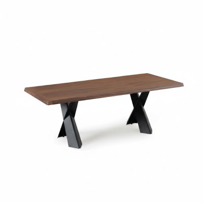 Table de salle à manger Table en bois Mobilier Design Salle à manger Tables Design table en bois 220x100cm