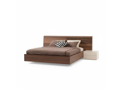 Chambre de luxe Lit Double Lits Design Meubles 180x200 cm marron Hôtel