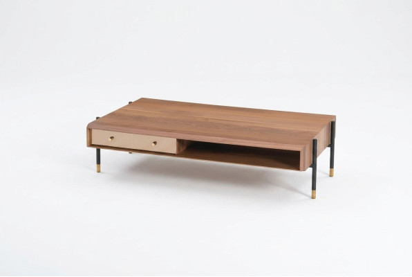 Table basse Salon Bois Luxe Design tables en bois neuves brun Table basse