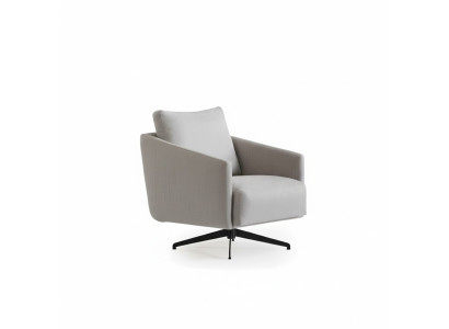 Chaise Rembourrage de design Canapé Canapés Canapés Tissu Style Moderne nouveau Gris