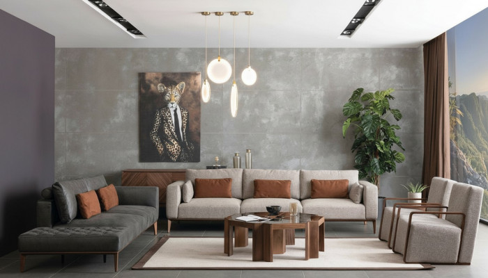 Ensemble de canapé Meubles de canapé Siège Rembourrage Mobilier