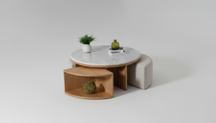Salon Table basse Table Design Mobilier Luxe Ameublement Moderne