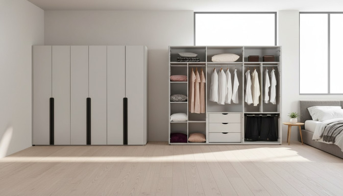 Chambre Armoire Armoire Bois Luxe Design Moderne nouveau