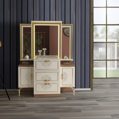 Bahut Coiffeuse de chambre Miroir Consoles Tables Commodes Bahuts