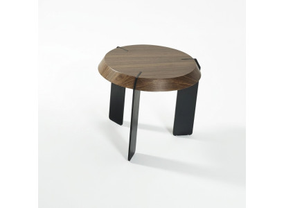 Tables basses rondes de luxe en design marron Table basse Salon nouveau
