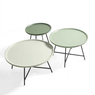 Table basse en bois ensemble de 3 pièces. Table basse table de designer Table de salon