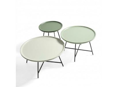 Table basse en bois ensemble de 3 pièces. Table basse table de designer Table de salon