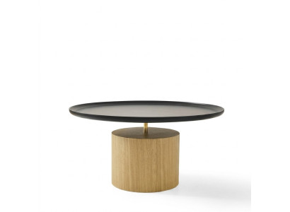 Table basse Table d'appoint Tables Table en bois Noir Meubles de luxe Bois neuf