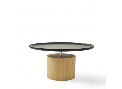 Table basse Table d'appoint Tables Table en bois Noir Meubles de luxe Bois neuf