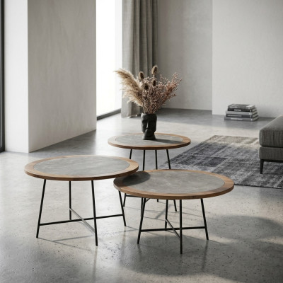 Tables basses Design Tables Table de salon 3 pièces Table d'appoint Table de luxe