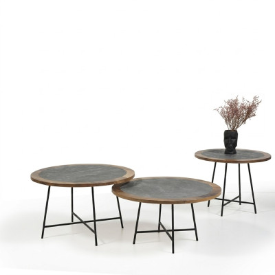 Tables basses Design Tables Table de salon 3 pièces Table d'appoint Table de luxe