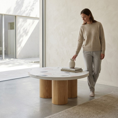 Table basse Table basse Designer Table blanche Table de salon Tables neuves