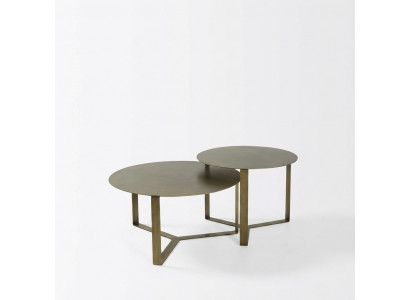 Ensemble de 2 tables. Table basse Table d'appoint Table basse Design Table de salon
