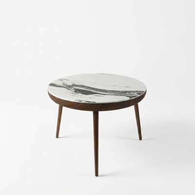 Table basse design ronde Tables d'appoint modernes Table ronde Meubles de luxe