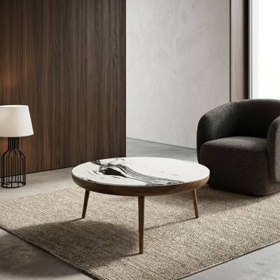 Table basse de luxe en bois Mobilier Design Moderne Table d'appoint neuve