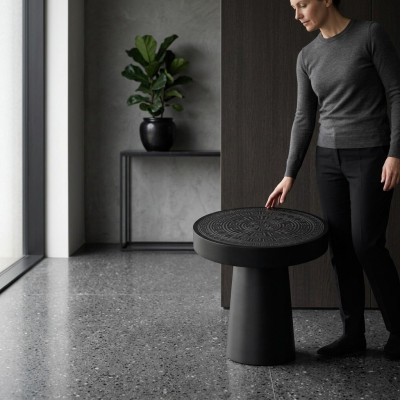 Table basse Table d'appoint Style italien Mobilier de luxe Design de table nouveau