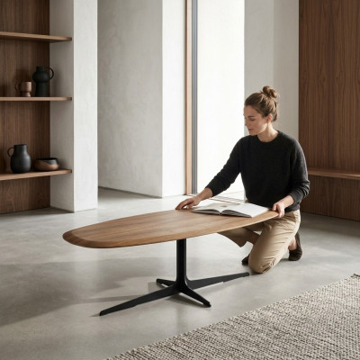 Table basse Salon Table d'appoint Design Table basse Table Luxe Bois
