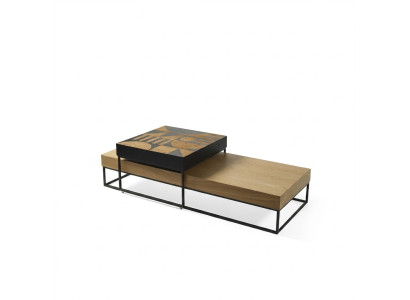 Table basse Marron Luxe Bois Salon Design Table basse Meubles nouveau