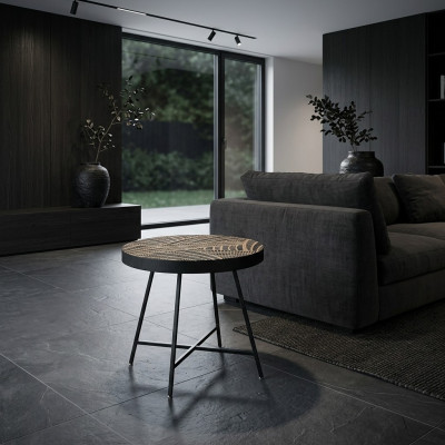 Table basse ronde de luxe Table de design Tables basses Salon côté nouvelle
