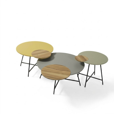 ensemble de table basse design exclusif d'un fabricant de meubles européen