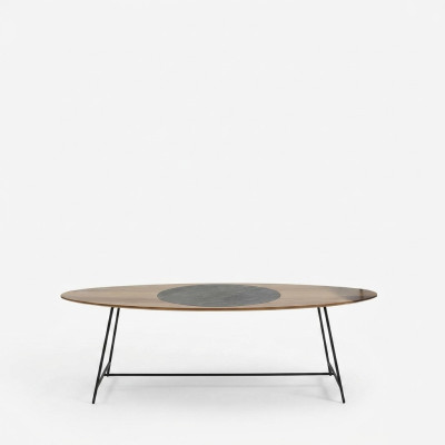 Table basse Salon Table Brun Bois Table basse Design Mobilier nouveau