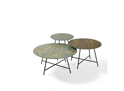 Ensemble de 3 tables basses Tables basses Tables de design Tables de salon Tables rondes