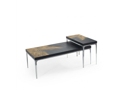 Tables basses Tables Salon Luxe Noir Tables Classiques Mobilier