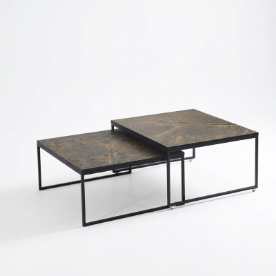 Table basse Table d'appoint de luxe Meubles Bois Moderne Design de salon