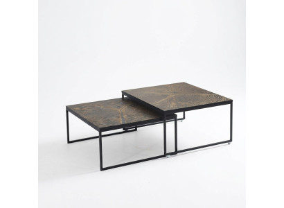 Table basse Table d'appoint de luxe Meubles Bois Moderne Design de salon