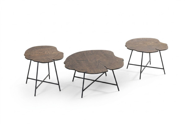 Tables basses Tables d'appoint Salon Ensemble de 3 pièces Moderne de luxe