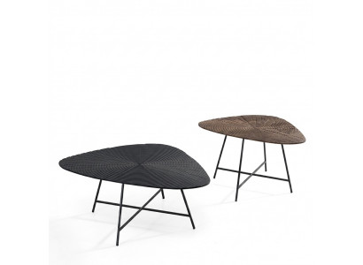Table basse en bois Table d'appoint Table basse Design Table de salon 2 pcs.