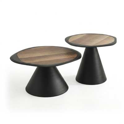 Table d'appoint Tables Table basse Table d'appoint Set de 2 pièces.
