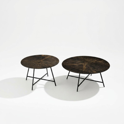 Table basse r classique Table en bois Table d'appoint Tables Salon Bois