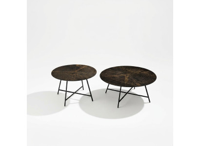 Table basse r classique Table en bois Table d'appoint Tables Salon Bois