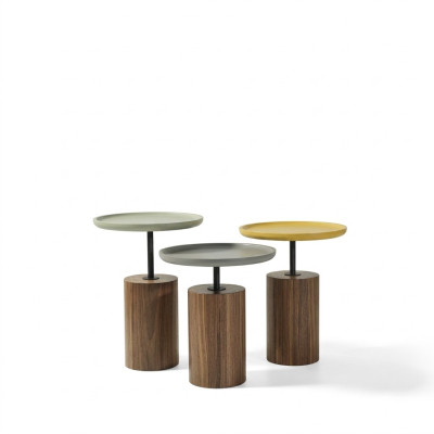 Conception Tables basses Table basse ronde Tables en bois Salon nouveau