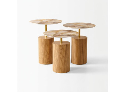 Tables basses Table basse et Tables d'appoint Table de salon Designer 3 pièces.