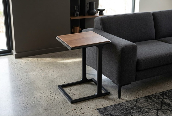 Table basse Table basse Table d'appoint Design Marron Table de salon