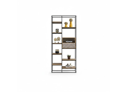Étagère de design pour étagère en bois Étagère sur pied Étagère à fichiers Étagère de bureau Nouveau