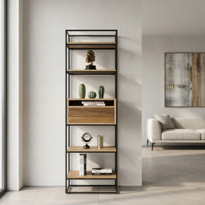 Étagère murale étagère à livres nouvelle armoire de bureau support étagères en bois.