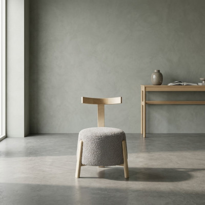 Chaise de fauteuil moderne 1x Chaise de salon Salle à manger Siège Chaise rembourrée Tissu neuf