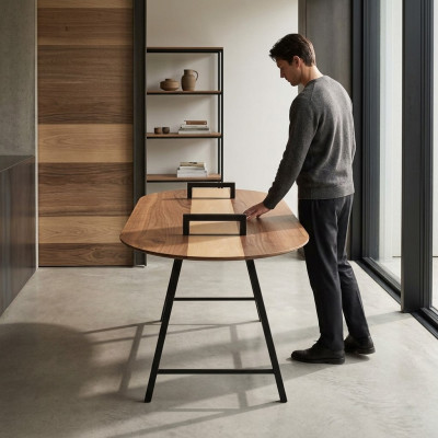 Table basse Table basse Salon Marron Luxe Table basse Design